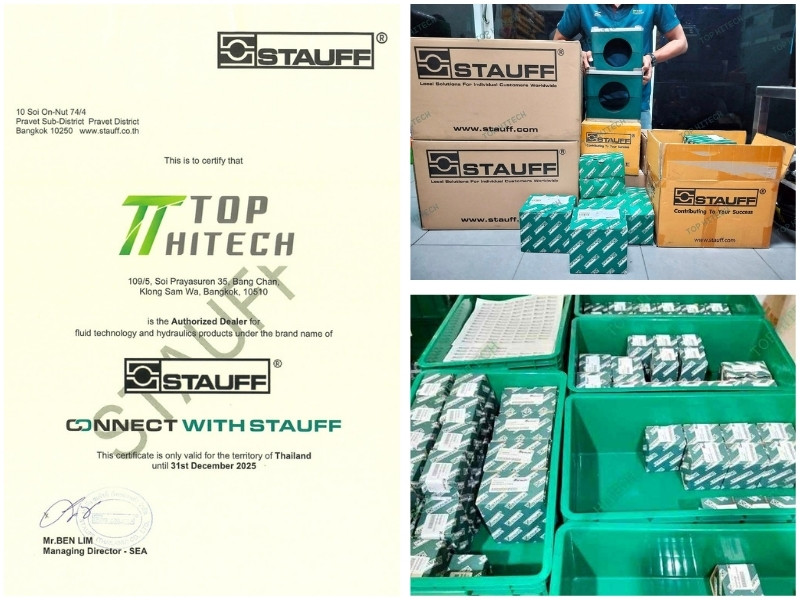ตัวแทนจำหน่ายสายไฮดรอลิคแบรนด์ STAUFF